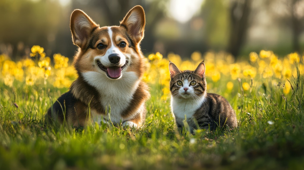 Puppies and Kittens Best Friends